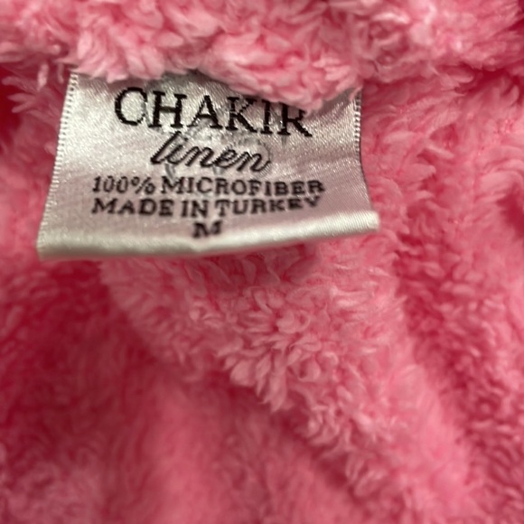 Chakir Linen Plush Robe - Picture 4 of 9